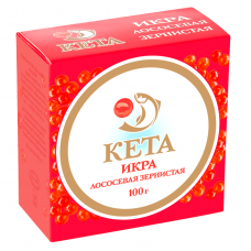 Икра "Кета" ж/б в карт./уп.